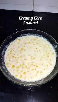 Creamy Corn Custard Recipe | Corn Custard Recipe | Easy Recipe | Only 6 Ingredients