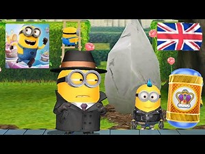 Despicable me Minion rush Back to the UK special mission Spy minion trip to the UK gameplay android