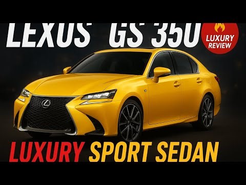 Lexus GS 350 – Luxury Sedan with Power & Style