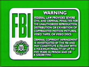 FBI Warning Screen (1994)