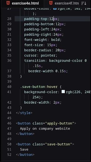 HTML-CSS Exercise 4e #live #code #repeat