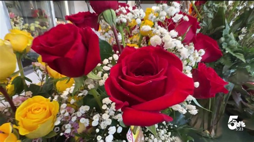 Checking in with local flower shops on Valentine's Day