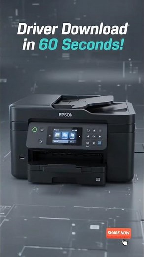 Epson WorkForce WF-3820 Driver Download & Install (2026) | Easy Windows & Mac Setup Guide #epson