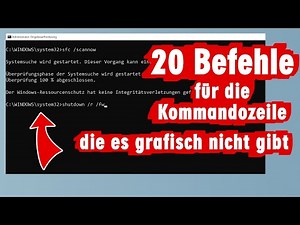 20 geniale Befehle für die Windows-Kommandozeile