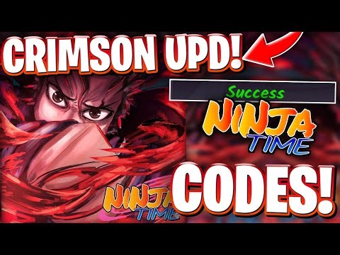 🔥[CRIMSON] ALL LATEST WORKING ROBLOX NINJA TIME CODES! CRIMSON UPDATE CODES FOR NINJA TIME