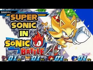 Super Sonic in Sonic Battle (hack)