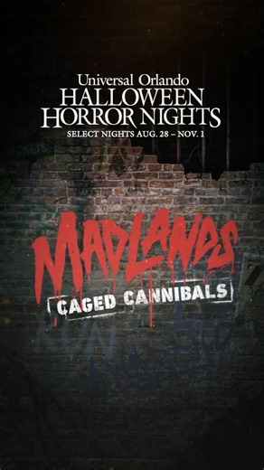 Are you ready for Madlands Caged Cannibals at HHN 35? #hhn #hhnforever #hhn35 #madlands