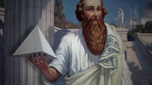 2.8M views · 81K reactions | Pitágoras pensaba que el universo tiene una estructura de 3 partes y que todos sus problemas, podrían reducirse diagramáticamente a un triángulo. Algunos creen que su teorema está basado en las 3 pirámides de Egipto, ¿qué secreto esconde esta figura geométrica de 3 lados? | HISTORY | Facebook