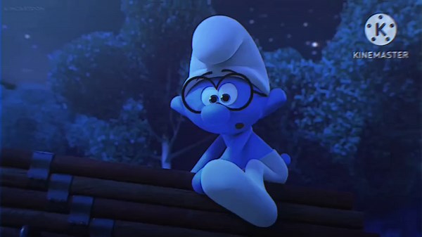 My first video 🗿 #fypシ #xyzbca #brainy #smurf #edit #clumsy #dimwitty #thesmurfs #entertainment