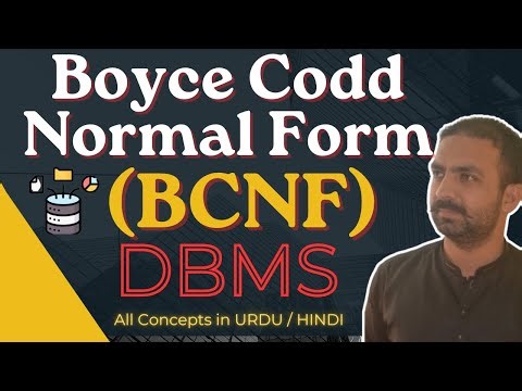 Lec-25: BCNF in DBMS | Boyce Codd Normal Form | BCNF database