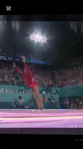 Simone biles vault routine #youtubeshorts #cutecreator #gymnastics#simonebiles