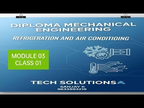 R&AC MODULE 03 CLASS 01 Basics #refrigeration #bellcoleman cycle