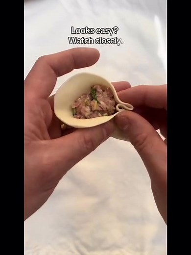 6.2K views · 61 reactions | There is something so calming about folding momo.Simple dough simple filling and a technique that has been passed down for generations.My Nepali family still tell me I am too slow but I will get there one day.If you grew up eating momo you already know this feeling. How do you fold yours? #momo #momos #nepal #nepalifood #nepalesefood #dumplings #foodvideos | Joe Kitchen | Facebook