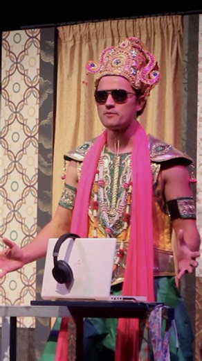 Mrs Krishnan’s Party You’re invited! February 12 - 15 Tickets on sale now at marionccc.com Step into the back room of Mrs Krishnan’s store where garlands decorate the ceiling and music flows at a party that has the critics raving and audiences leaping to their feet. This is an immersive show and all seating will be on the stage and you are invited to the party! | Marion Cultural and Civic Center