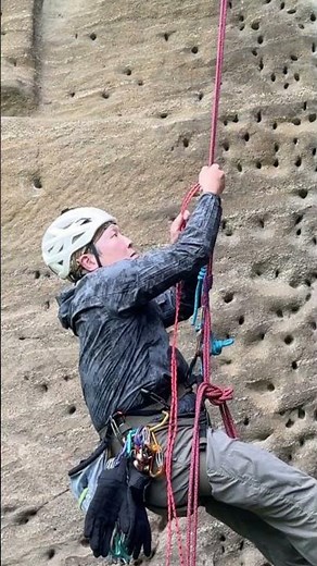 [Rappelling Technique ③ Climbing Back] #Ropework #Climbing #Mountaineering