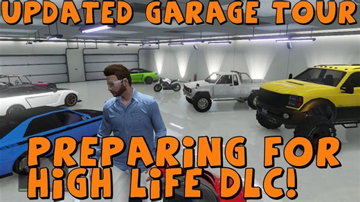 GTA 5 Online Updated Garage Tour + Turismo R Customization and New Update