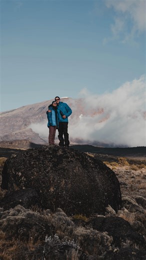 Proof that the best way to hike Kilimanjaro… is with friends. From sunrise starts to laughing our way up the trail, these are the moments that turn a climb into a memory you’ll carry forever.🏔️ Climbing with Altezza Travel means you’re never doing it alone. ✨ #tanzania #altezzatravel #kilimanjaro | Altezza Travel