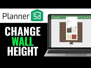 How To Change Wall Height in Planner 5D 2025 (EASILY)