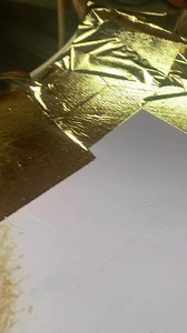 Gold leafing is my favourite bit of the whole process. I could gold leaf forever! | Macht Furniture