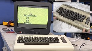 Bringing A VIC-20 Back From An Oily Grave