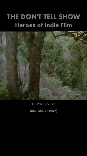 Bad Taste (1987) Peter Jackson #heroesofindiefilm #thedonttellshow