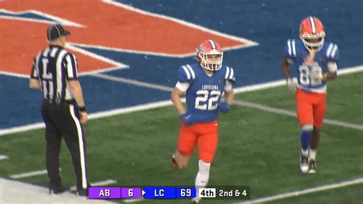 Big moment for Tioga Indians Football alum Travis Adams as he gets the Louisiana Christian University Wildcats Touchdown | 446sports