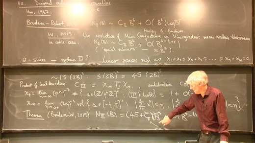 A slice or two of a diagonal cubic- arithmetic stratification via the circle met