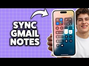 How To Sync Google / Gmail Notes To iPhone 2026 (Step-By-Step Tutorial)