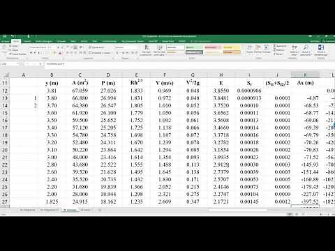 Flujo gradualmente variado Método Estándar y Pasos