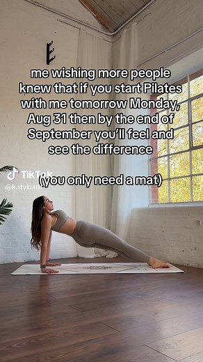 Pilates at Home: Start Monday Aug 31 and See Results by End of September