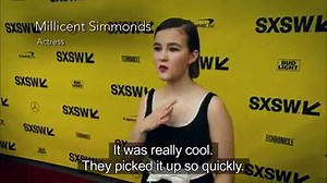 84K views · 1.1K reactions | A QUIET PLACE is a new feature film hitting theatres this Friday - and it features an ingenious use of sign language - American Sign Language. We got interviews with the film's stars including rising star and deaf actress Millicent Simmonds on the red carpet at the SXSW independent film festival. Check it out and let us know what you think of the movie if you see it! | BBC See Hear | Facebook