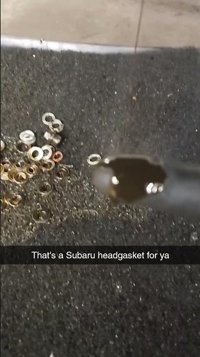 Subaru Head Gasket Failure #autorepair #mechaniclife #subaru #headgasket #fail #junk #shorts #diy