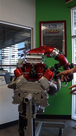 Granatelli Motor Sports Ford Engine Plate stand