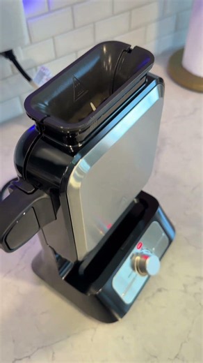 This Ninja StandUp Waffle Maker super easy to use and it doesn’t stick or leave a mess