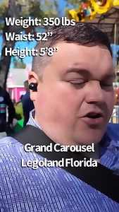 1.6K views · 357 reactions | Fat Testing the Grand Carousel at Legoland Florida. #legoland @legolandflorida I visited the park during a sponsored video with @gocity. This video is not sponsored by them, but if you’re looking to open up your travels to different places, I highly recommend checking them out. Also make perfect gifts for those that love to travel. Check my profile for an affiliate link. #gocity | Fat Tested Travel - Plus Size Disney | Facebook