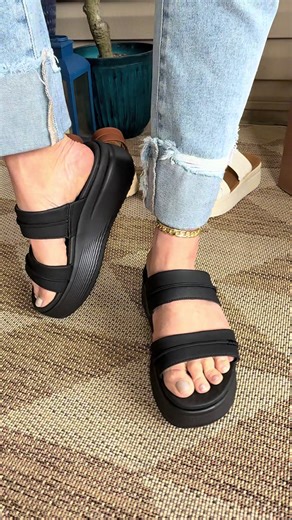 Stylish Women's Slide Wedge Sandals by Hey Dude