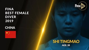 10K views · 450 reactions | FINA Best Female Diver 2019 Congratulations!!  SHI Tingmao, our Chinese ace and 3m springboard specialist triumphed in last year's Diving season. This 2019 award is the fifth consecutive one with victories in both individual and synchro events in Gwangju. Additionally, she was the third best in the annual circuit of the Diving World Series. #diving #FINA #waterisourworld | World Aquatics | Facebook