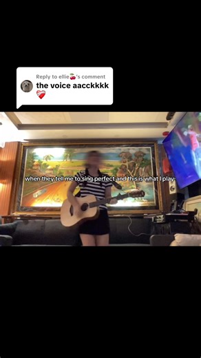 Strumming Guitar with One Direction Vibes