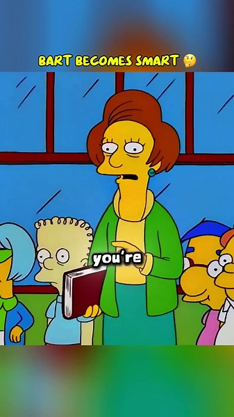 BART becomes a genius #thesimpsons #familyguy #shorts