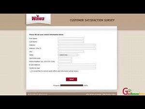 Wawa Customer Satisfaction Survey