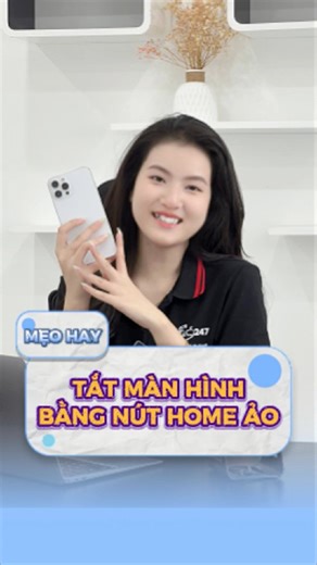 265K views · 2.7K reactions | Mẹo Hay về iPhone: Bật Tắt Màn Hình Không Cần Dùng Phím Nguồn – Bí Kíp Từ Táo 247 Dành Cho Dân Sành Công Nghệ ➡️ Nhớ Follow Táo 247 - Để Biết Tất Về Công Nghệ #iphone #iphonecũ #tao247 #iphonecũđànẵng #tragop0đ #iphonesinhvien | Táo 247 - iPhone Trả Góp Đà Nẵng | Facebook