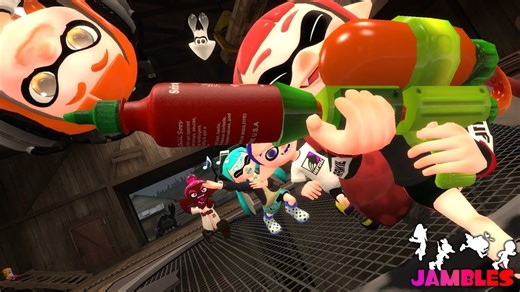 【Splatoon动画】实在过于抽象.woomy