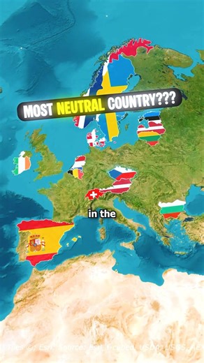 Most Neutral country??? its not Switzerland.🇺🇸🤔