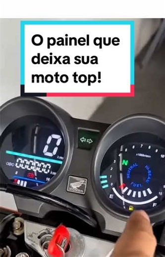 Chega de painel apagado! Dê um upgrade na sua moto com o Painel Digital LED Velocímetro 🏍️ Compatível com Titan 150 / CG 150 / Fan 150 (2004 a 2008) ✅ Visual moderno ✅ LED forte e nítido ✅ Fácil instalação ✅ Sua moto com cara de nova 👉 Clique no link e garanta o seu agora! #Titan150 #CG150 #Fan150 #PainelDigital