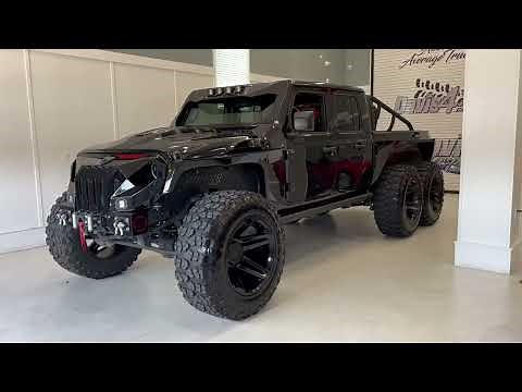 2021 Jeep Wrangler/Gladiator Six Wheel Apocalypse 6 x 6 Sinister Six Custom Build