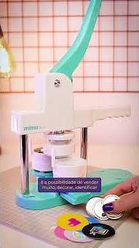 Best Machine for Making Buttons: Mimo Pin #shorts #shortscraft