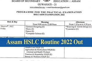 Assam HSLC Routine 2022: SEBA Announces Class 10 HSLC Date Sheet on sebaonline.org | Check Details Here