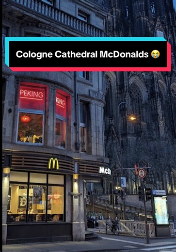 Exploring the Cologne Cathedral and McDonald's Fusion