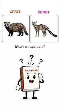 What's the Difference? (Vicuña & Guanaco | Civet & Genet)
