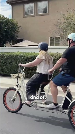 Feeling the Wind: Thrills of Tandem E-Bike Riding!